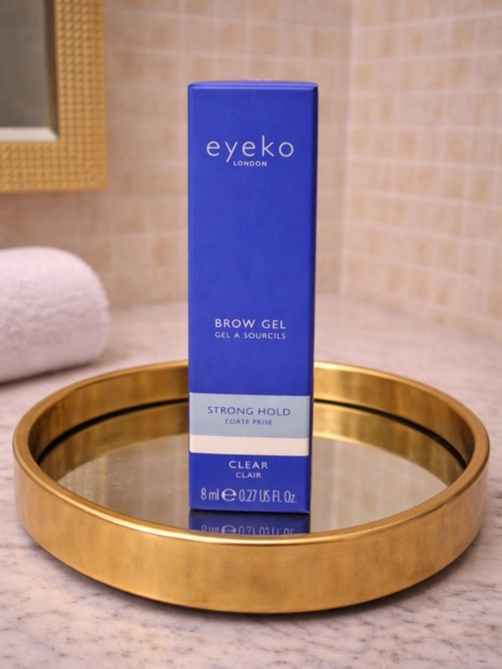 Eyeko London Brow Gel Clear | Strong Hold 8ml | Full Size 🎀